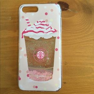 iPhone 7 Plus Case Pink Frappuccino